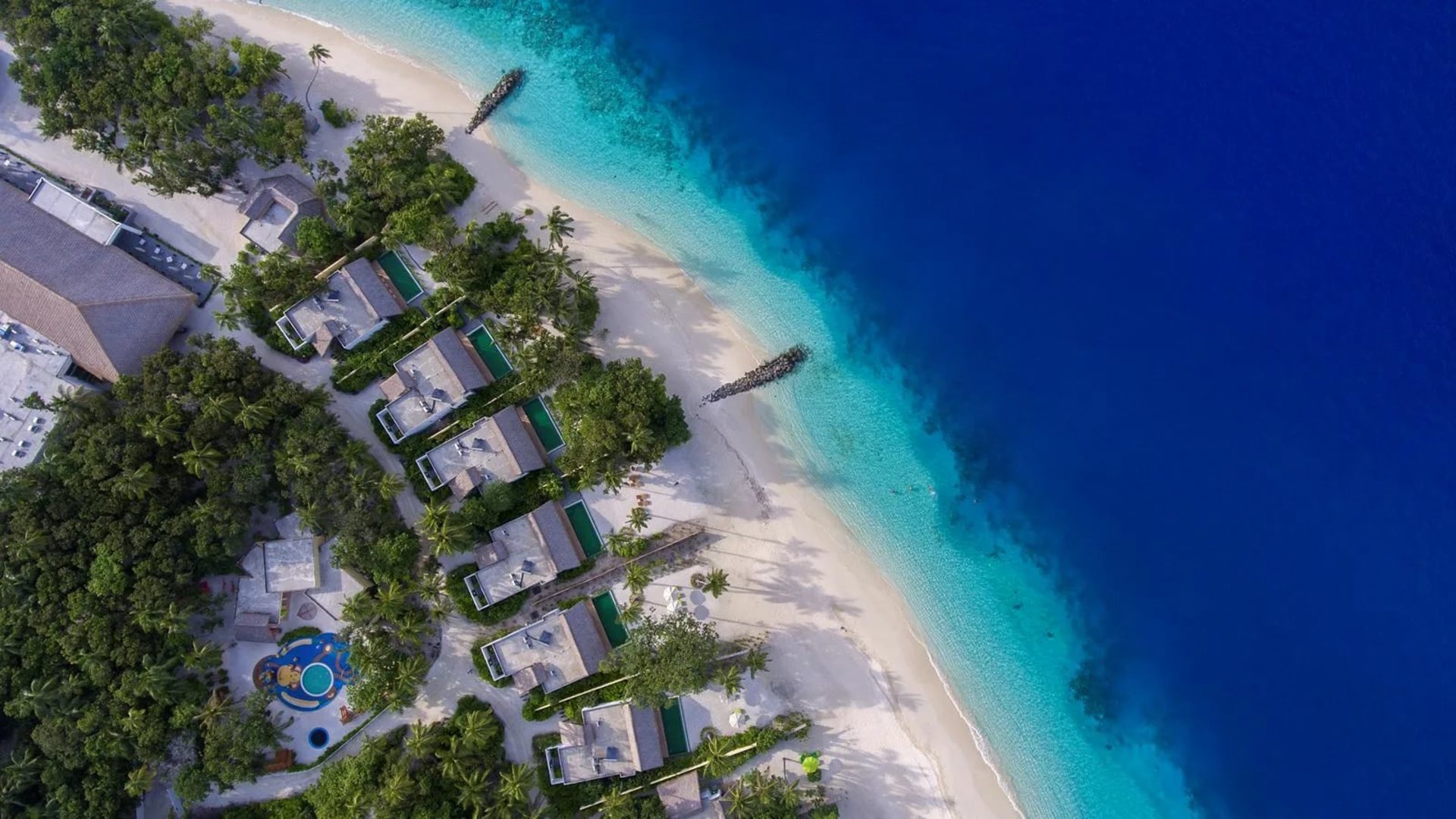 Emerald Maldives Resort Spa карта острова